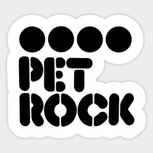 Pet Rock Sticker